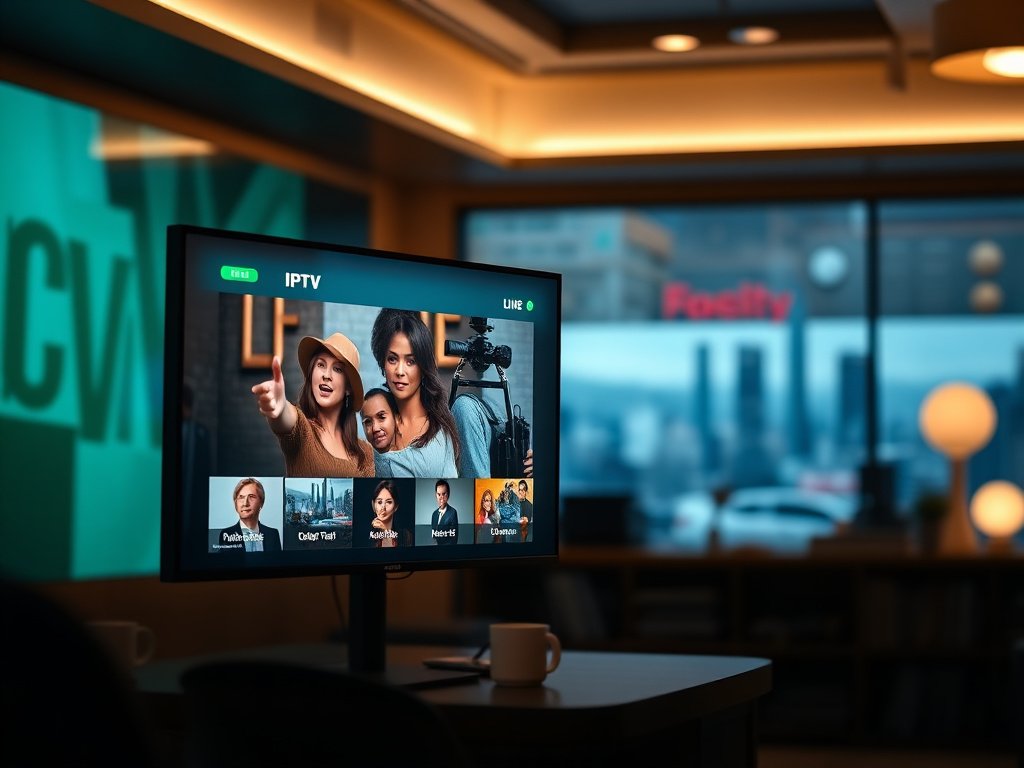 Line iptv interface