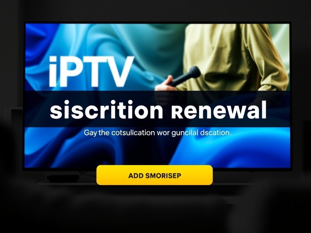 IPTV renewal subscription 2026 options
